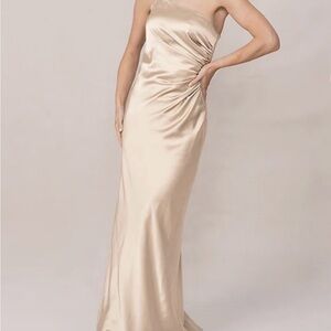 Revelry Jade in Champagne Gold - Petite